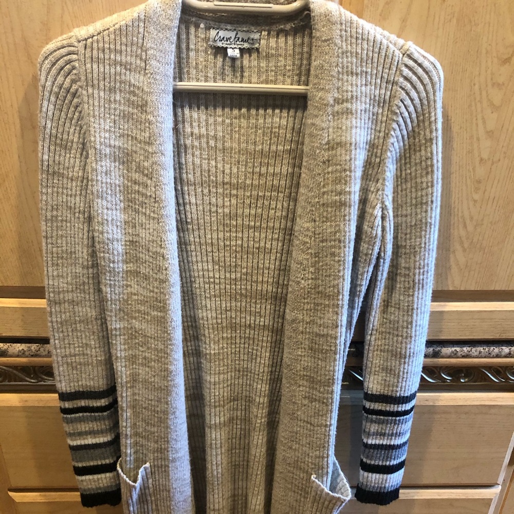 Long cardigan sweater